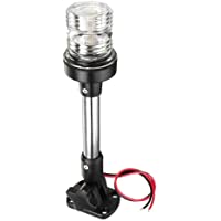 KAOLALI Luces para Barcos- Luz de Navegación Ajustable para Barcos Yates LED Lámpara de Navegación Todo Redondo 360…